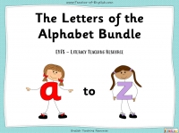 The Letters of the Alphabet Bundle - EYFS